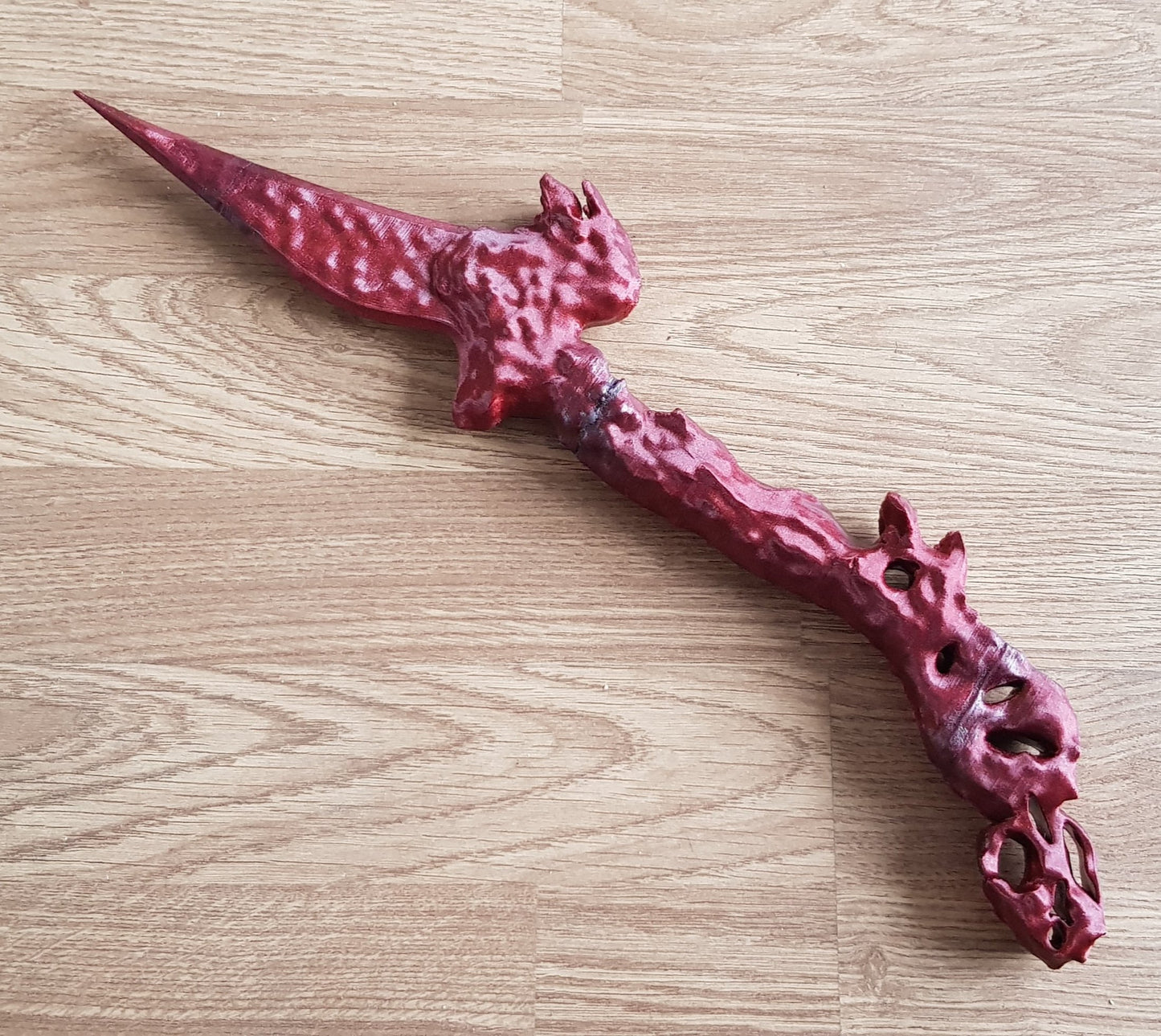 Sub Zero Blood Dagger Prop | Available With Matching Display Plinth | Mortal Kombat 2021 movie Cosplay | By Collins Creations 3D