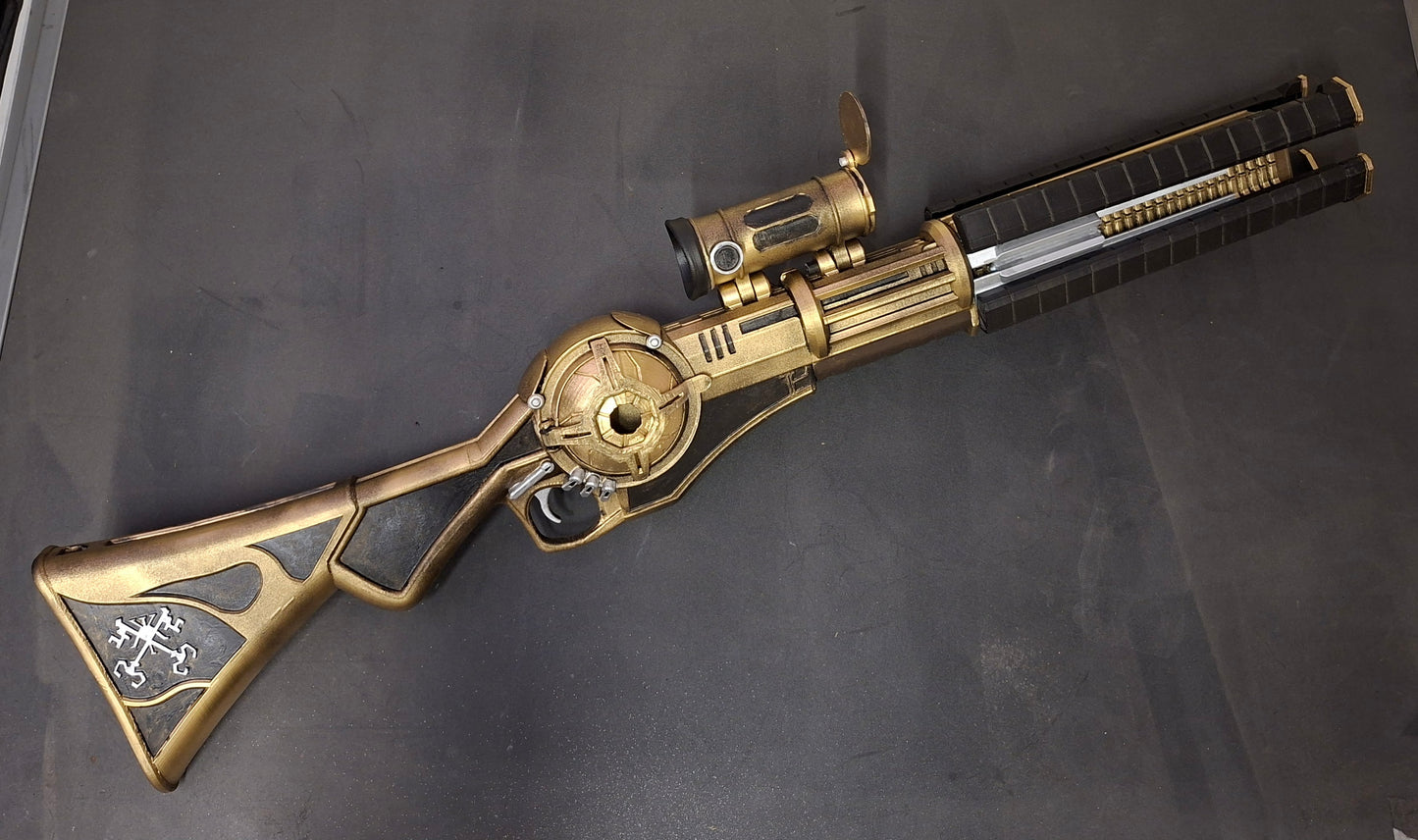 Caitlyn Arc Gauss Rifle Season 2 Prop | Arcane Cosplay | By Collins Creations 3D