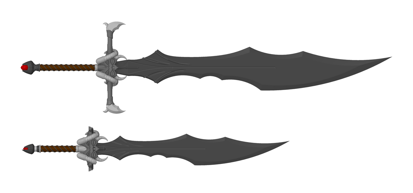 Craven Edge Sword Prop | Two Versions Available | Grog Prop | Critical Role Cosplay | By Collins Creations 3D