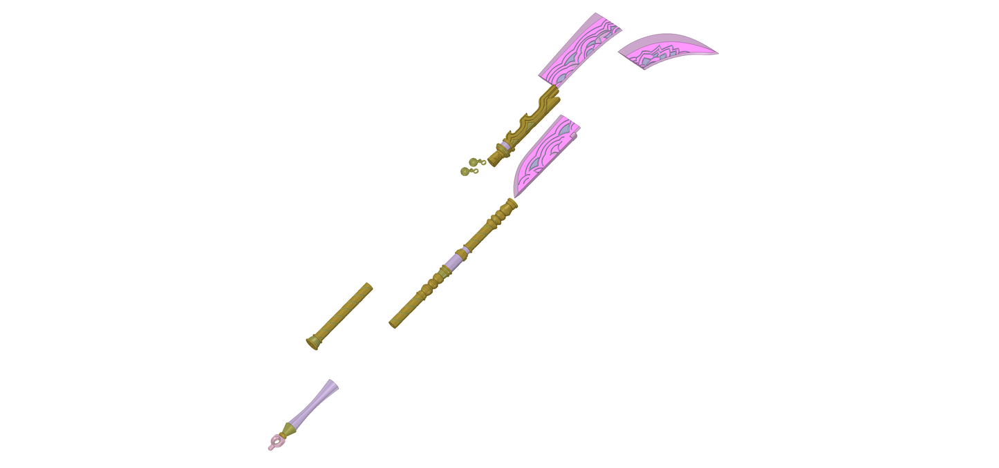 Mira's Glaive | K-POP Demon Hunters Cosplay | By Collins Creations 3D