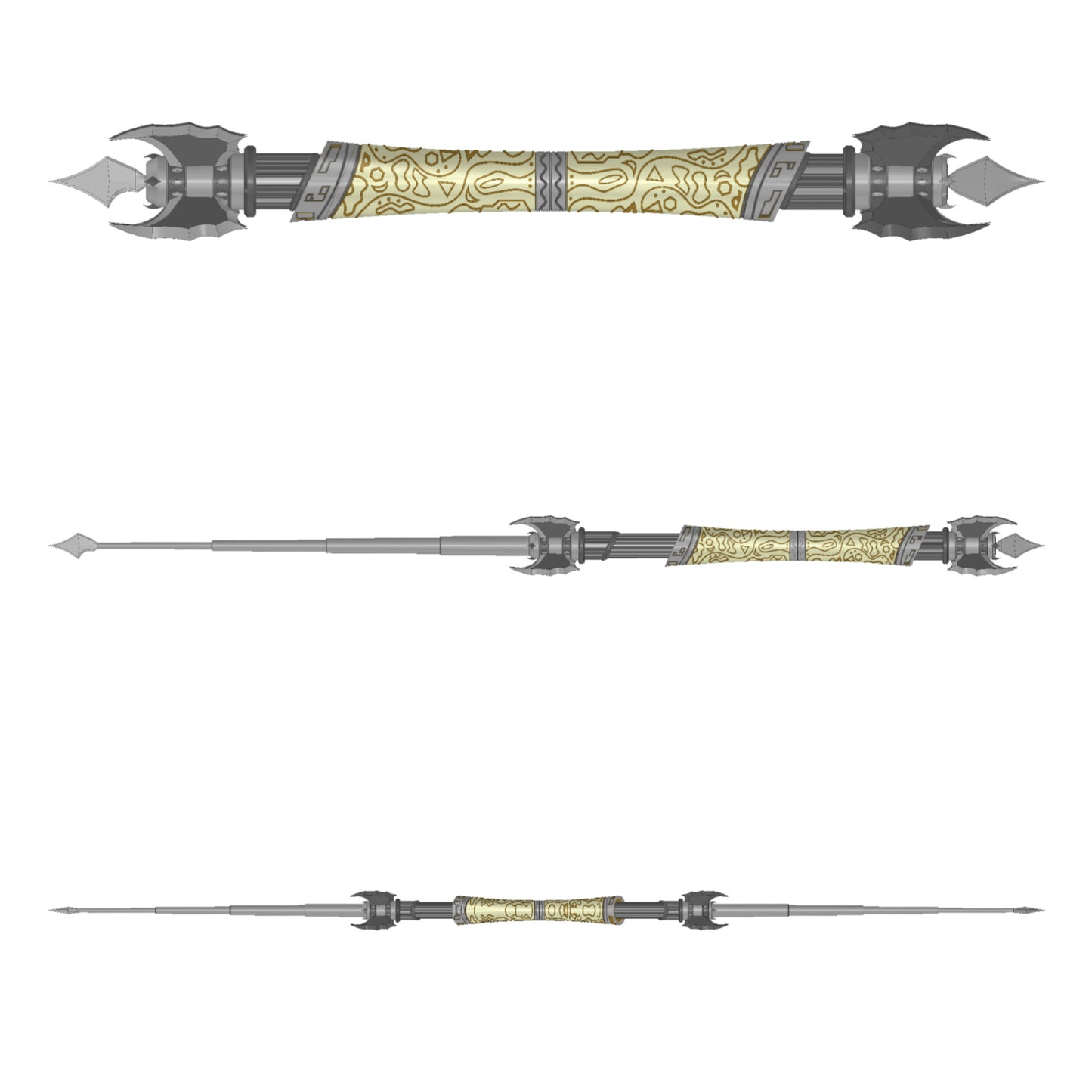 Predator Telescopic Spear Prop | Predator Badlands Cosplay | By Collins Creations 3D