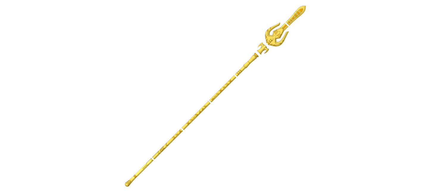 Odin Spear, Loki Spear, Asgardian Spear | Gungnir Viking Spear | By Collins Creations 3D