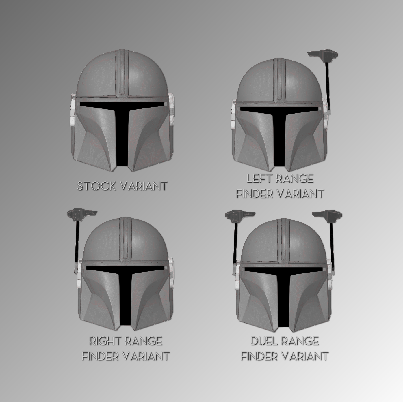 Custom Mandalorian Themed Helmets | Bo Katan, Mando, Boba Fett, Nite Owl OR Bespoke Style and Paint Finish | By Collins Creations 3D
