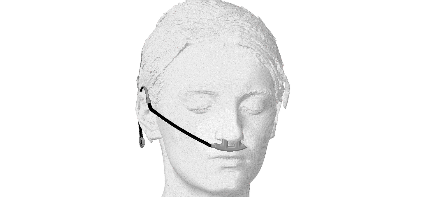 Stillsuit Nasal Moisture Collector | Dune Part 1 and 2 Cosplay | By Collins Creations 3D