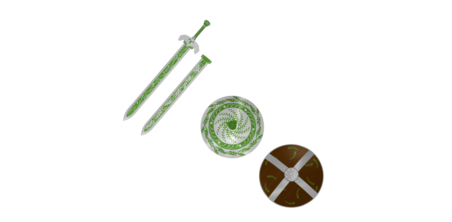 Orym's Seedling Sword Prop | Critical Role Cosplay | By Collins Creations 3D