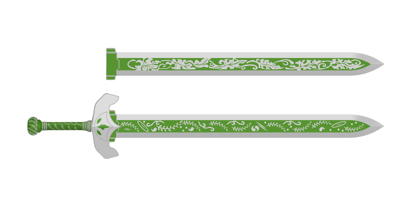 Orym's Seedling Sword Prop | Critical Role Cosplay | By Collins Creations 3D