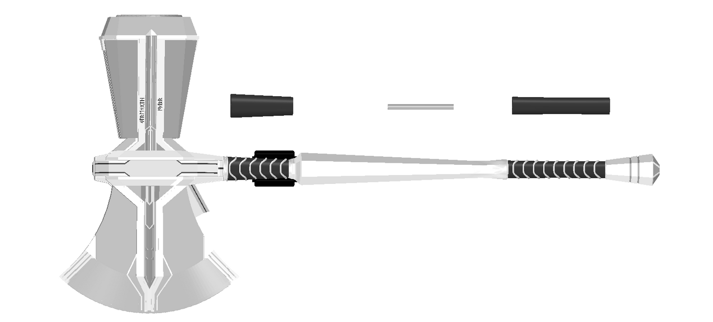 Custom Build YOUR Stormbreaker War Hammer-Axe | Design Your Own Axe | By Collins Creations 3D