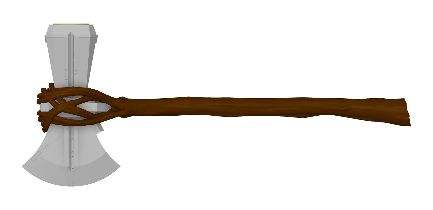 Stormbreaker War Hammer-Axe | Design Your Own Axe | By Collins Creations 3D