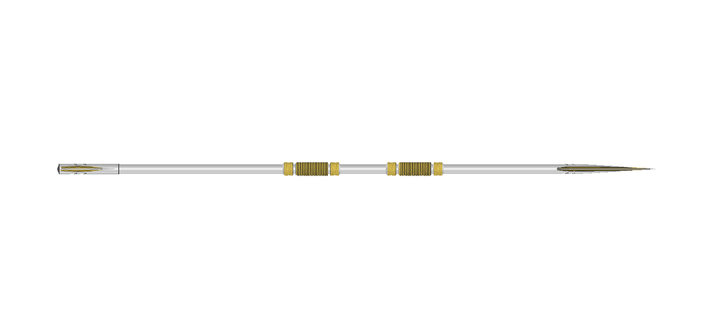 Dora Milaje / Wakanda Forever Updated Spear | Black Panther | Falcon and Winter Solider | Optional Display Plinth | By CC3D
