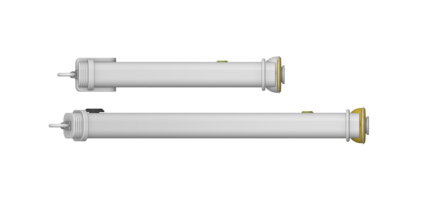 Ahsoka Lightsaber hilts | Adapted for CC3D Telescopic Blades | By Collins Creations 3D