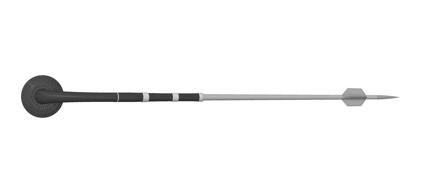 Gaffi Stick | Boba Fett | Star Wars | Available With Plinth | By Collins Creations 3D