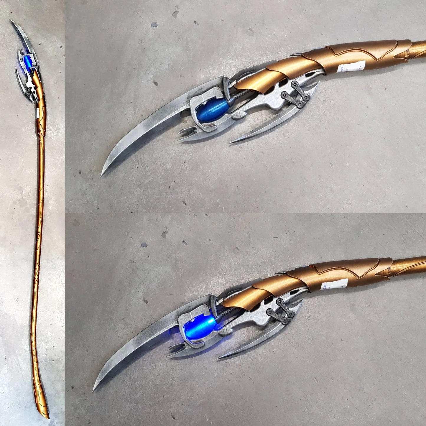 Loki Sceptre, Mind Stone Sceptre from the Avengers | Loki Staff Variant Too | Mind Stone Included | By Collins Creations 3D