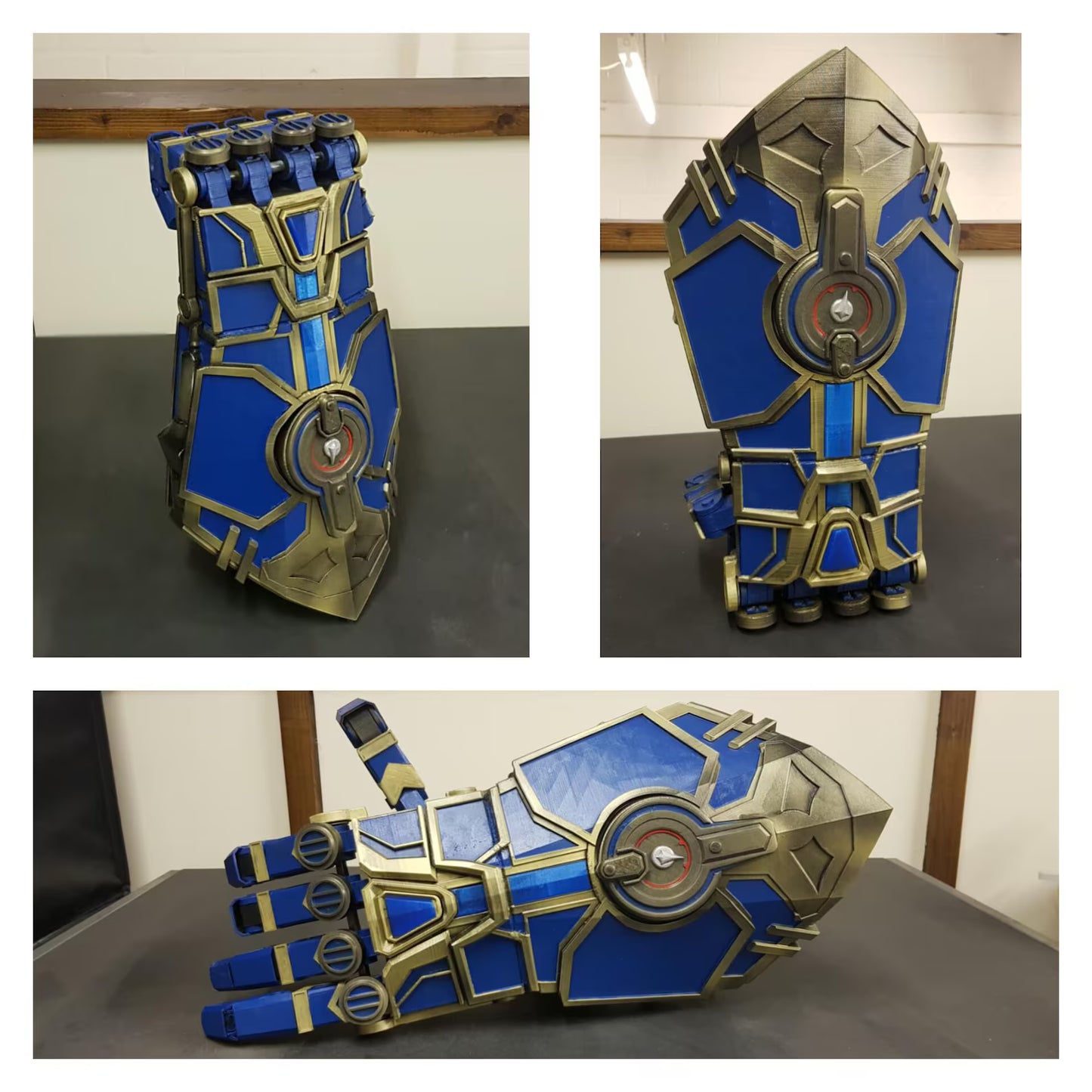 Vi Atlas Gauntlets Season 1 and 2 Theme available | Functional Cosplay and Display Prop | By Collins Creations 3D