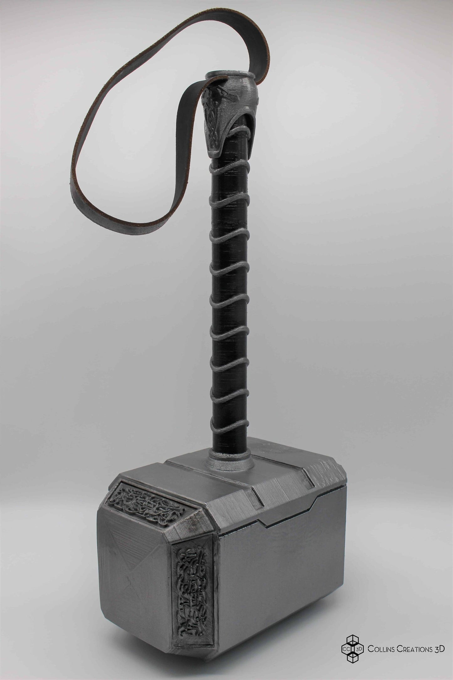 Custom Build YOUR Mjolnir Thor Hammer | Thor Love and Thunder Reforged Mjolnir | Wall Mount Option Available | By Collins Creations 3D