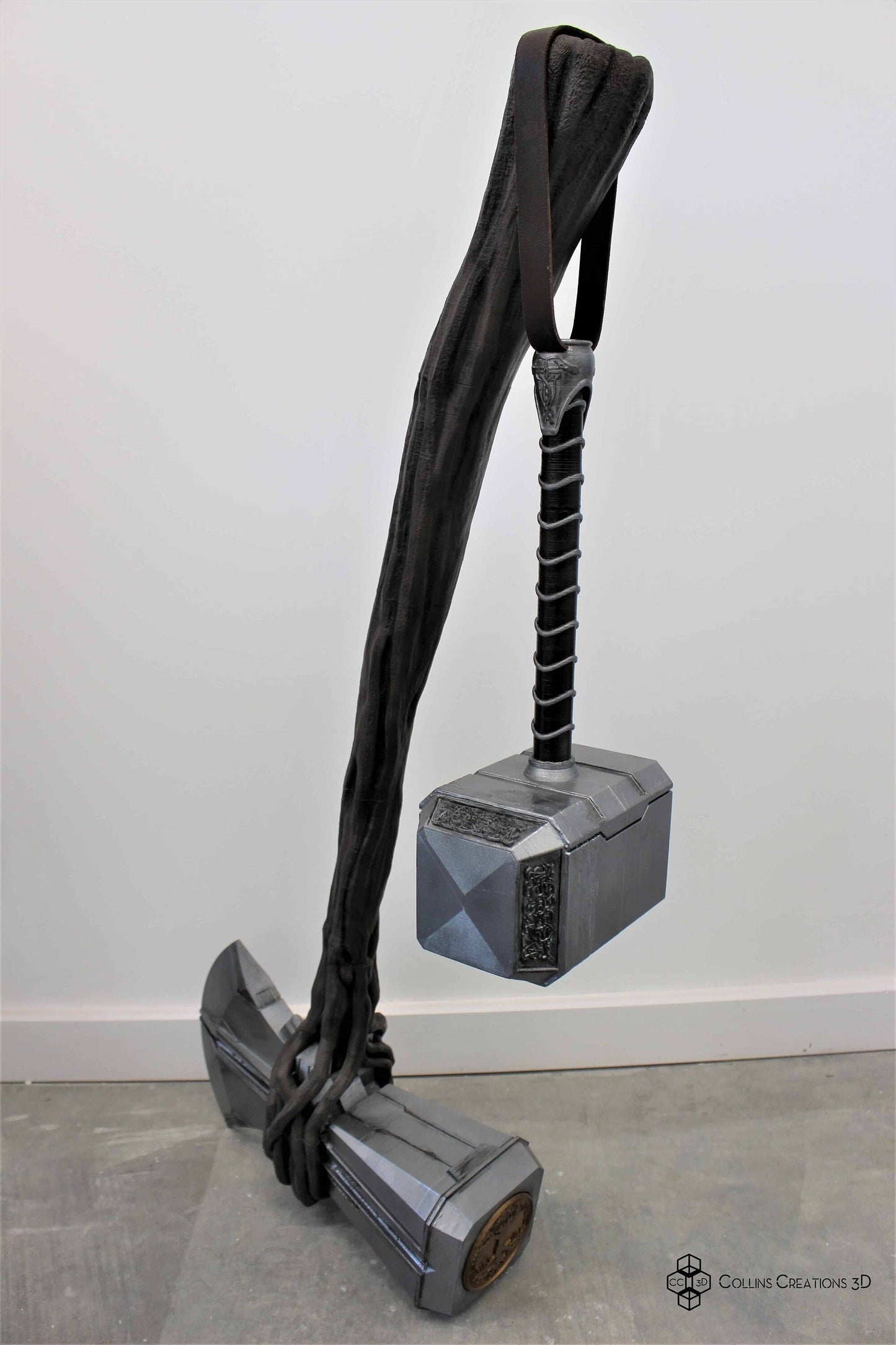 Custom Build YOUR Mjolnir Thor Hammer | Thor Love and Thunder Reforged Mjolnir | Wall Mount Option Available | By Collins Creations 3D