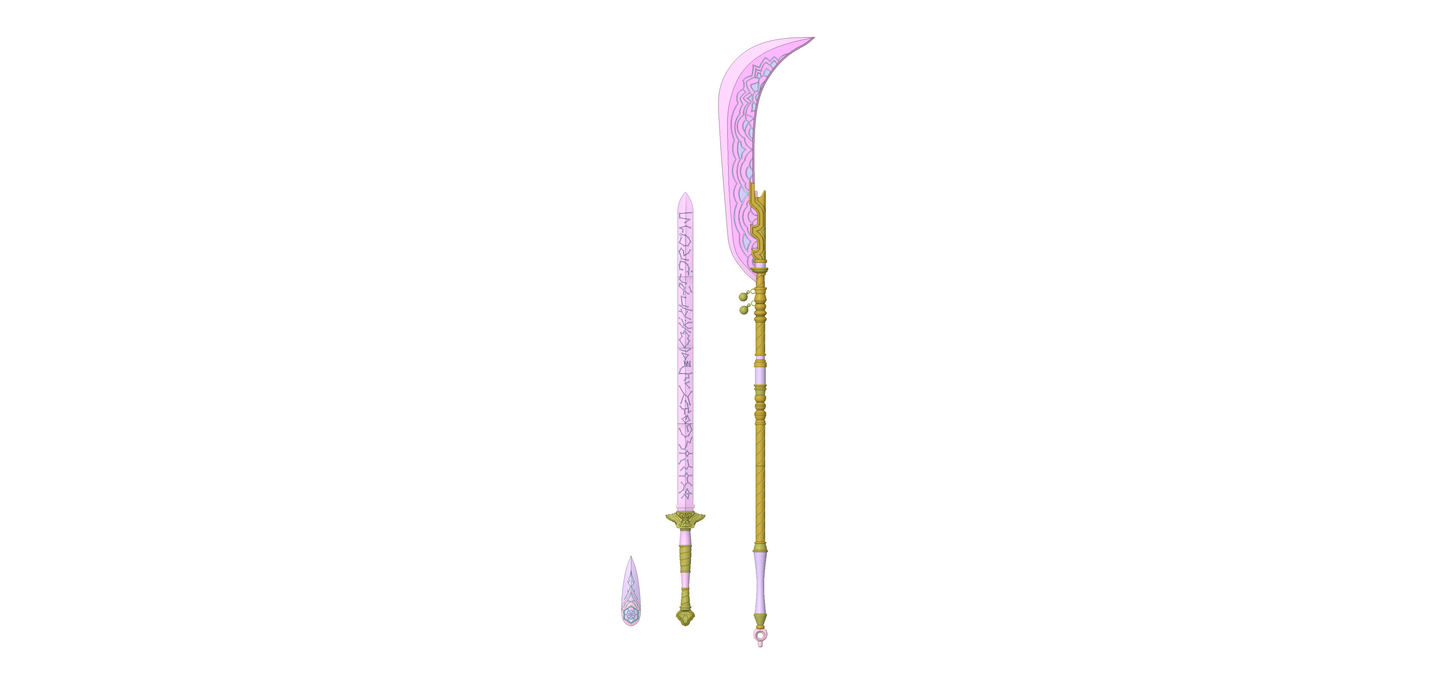 Mira's Glaive | K-POP Demon Hunters Cosplay | By Collins Creations 3D