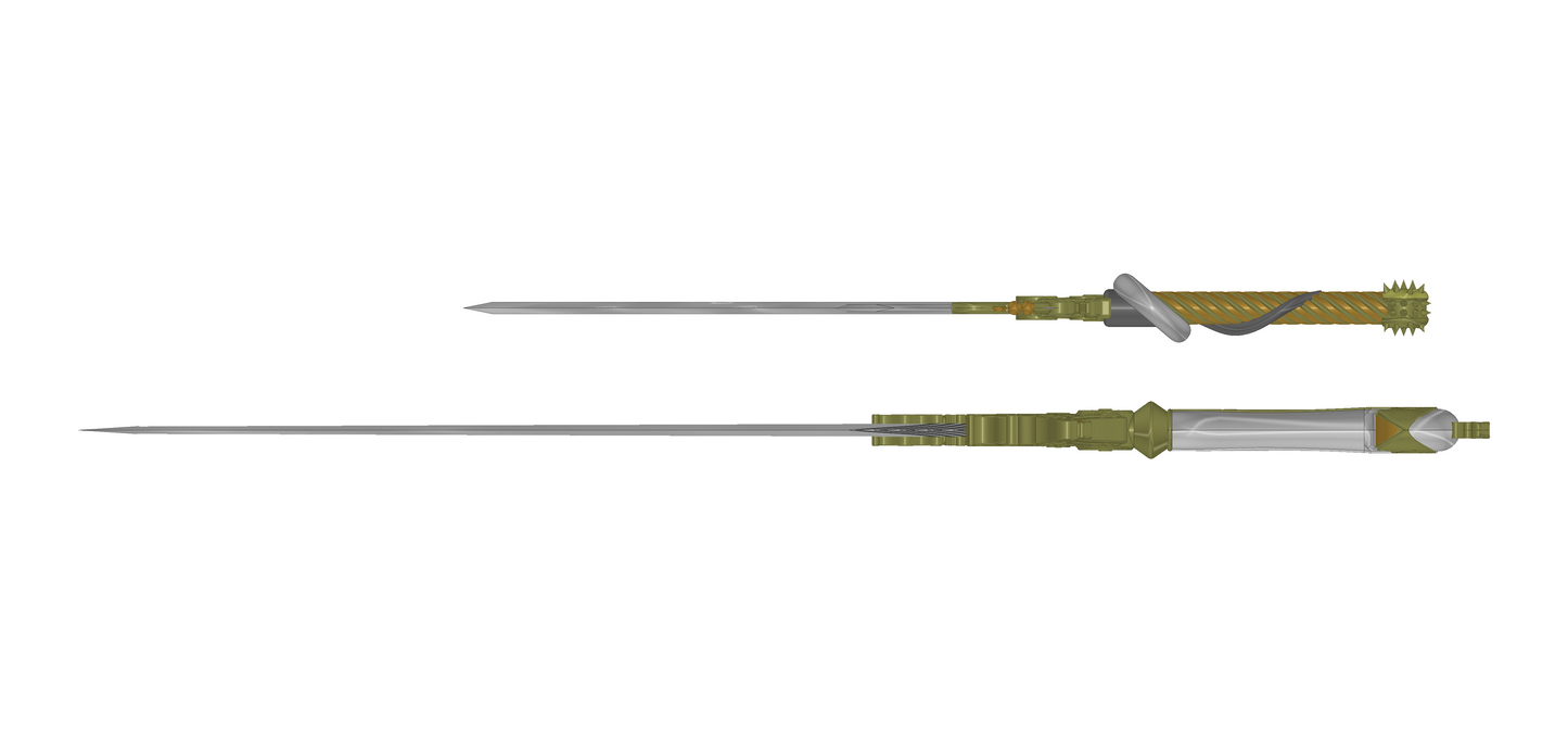 White Serpent and Crimson Viper Props | Phantom Blade Zero Cosplay | By Collins Creations 3D