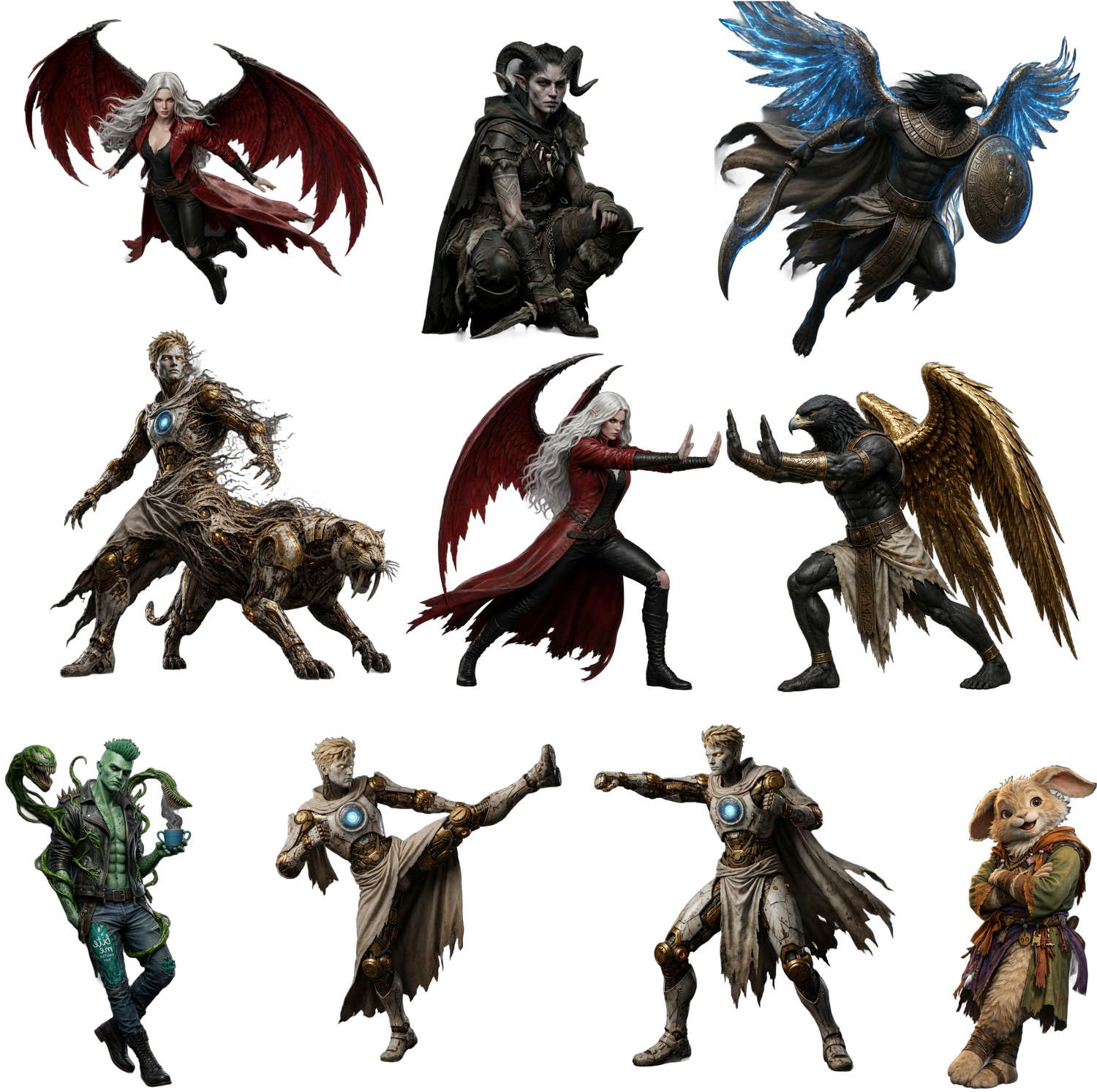 Character Orientation & Position Options