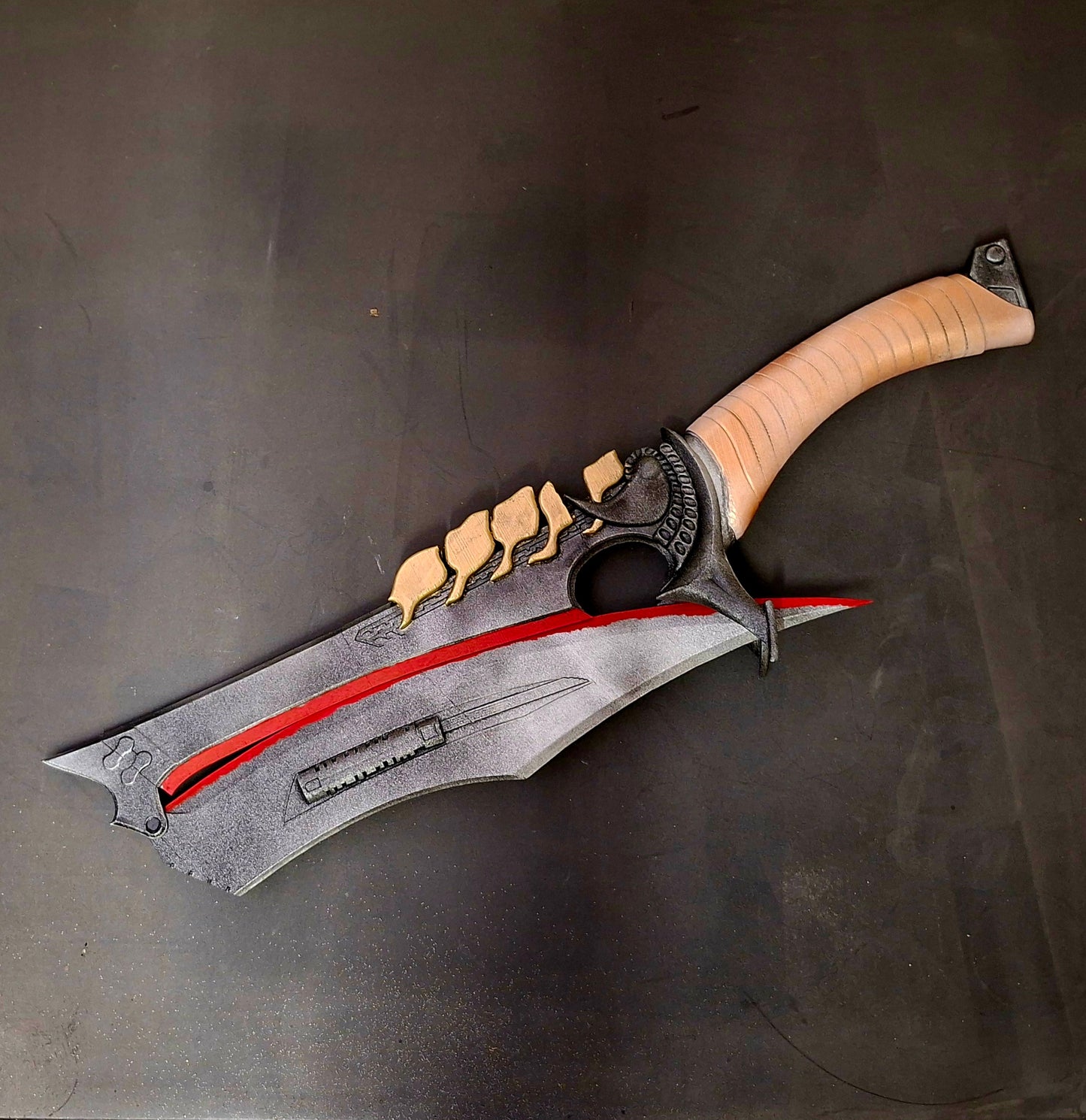 Predator Folding Blade Sword Prop | Predator Badlands Cosplay | By Collins Creations 3D