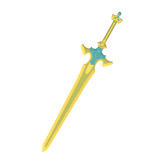 Excalibur | Sword Art Online | Matching Scabbard, Display Plinth Available | By CC3D