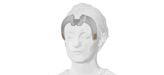 Ahsoka Tano Headdress | Star Wars The Clone Wars | Adjustable Fit | Wearable Cosplay Item | By Collins Creations 3D