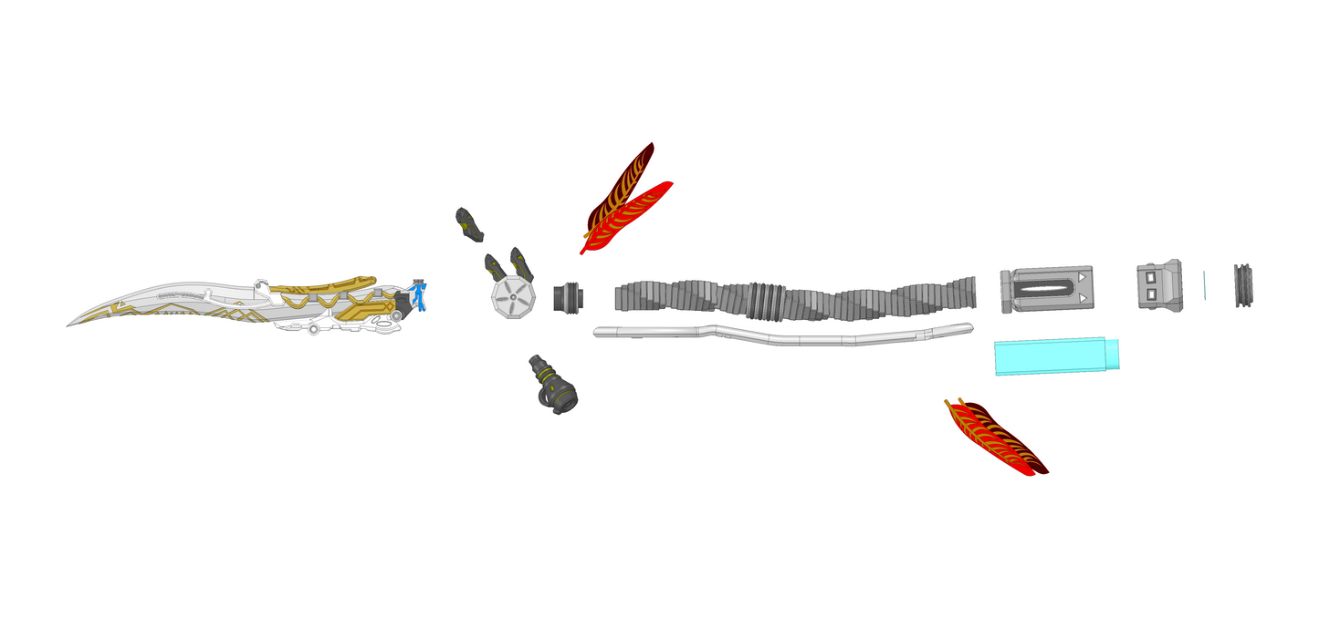 Aloy's Spear | Horizon Forbidden West | Horizon Zero Dawn | By Collins Creations 3D