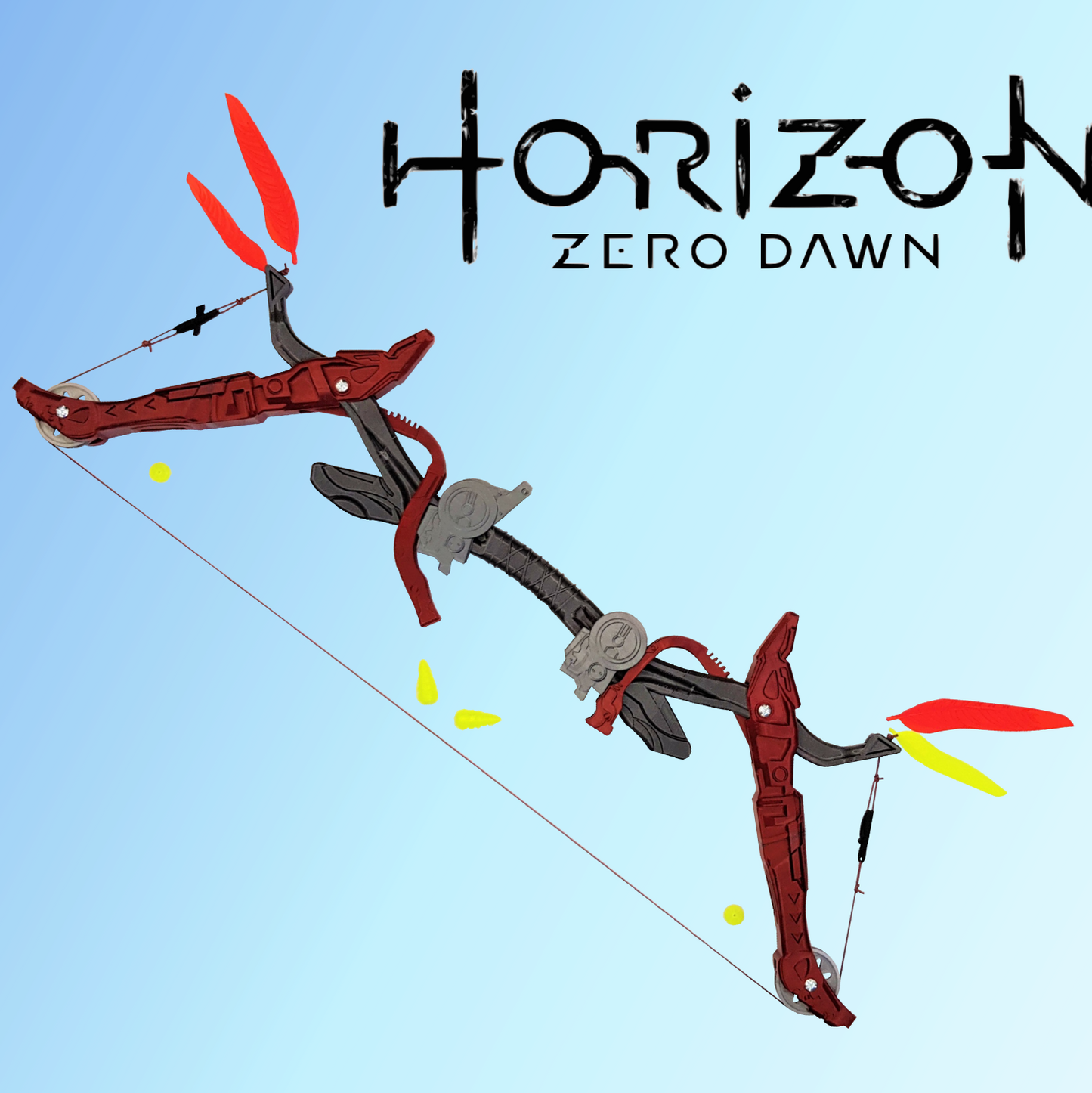 Aloy's Bow | Horizon Forbidden West | Recurve Bow | Functional Prop and Arrow Heads | Horizon Zero Dawn | By Collins Creations 3D