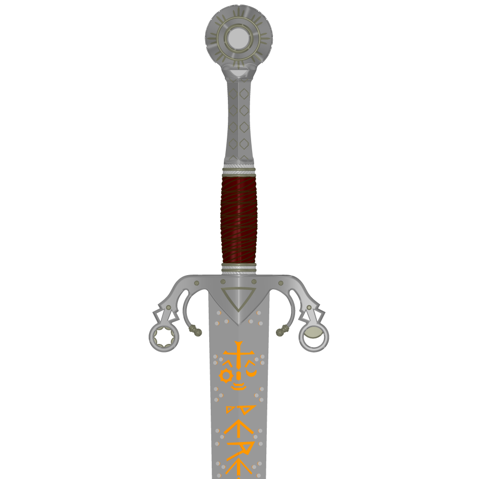 Blood of Dawnwalker Coen's Sword | Blood of Dawnwalker Cosplay/Props | Collins Creations 3D