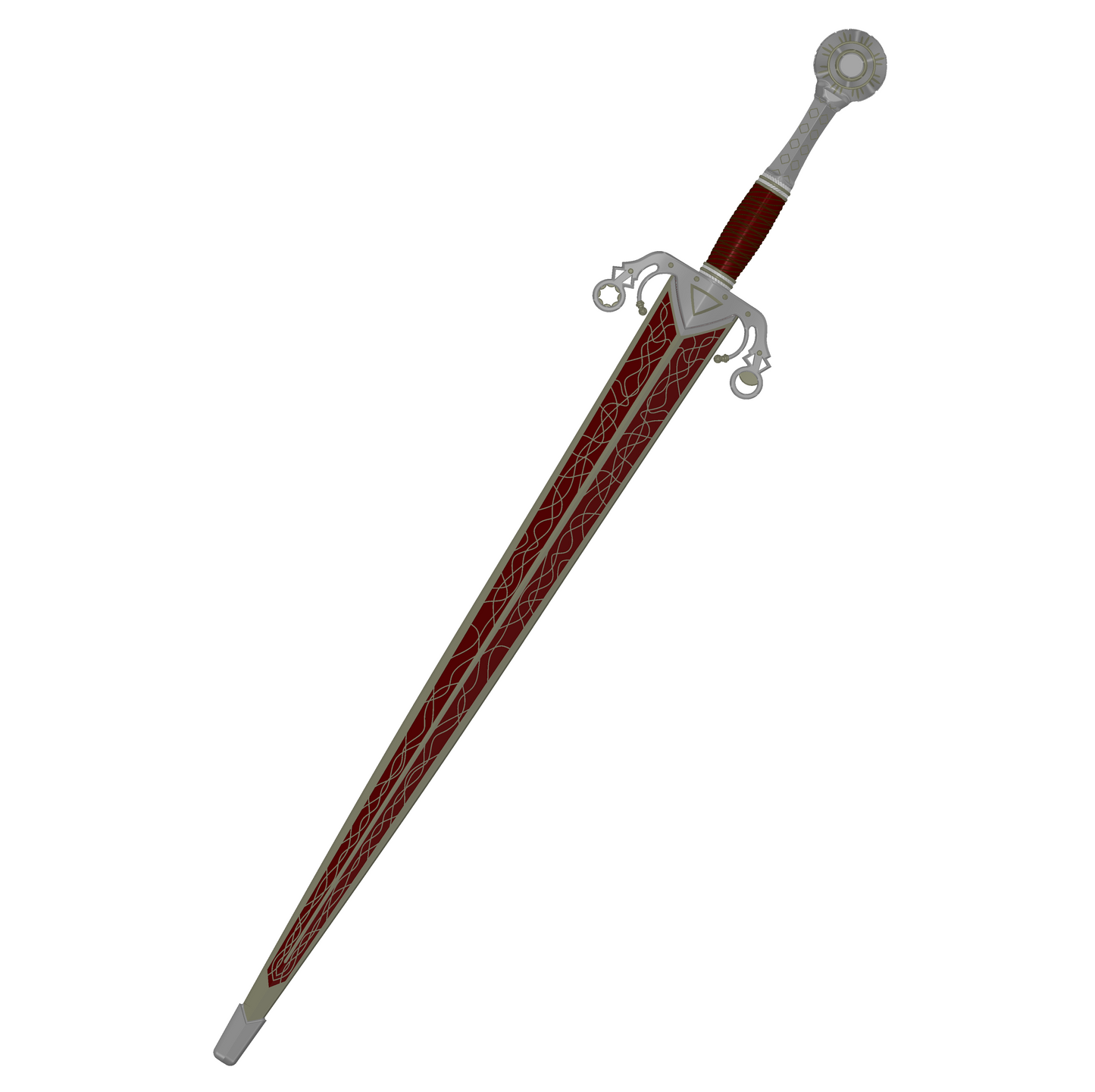 Blood of Dawnwalker Coen's Sword | Blood of Dawnwalker Cosplay/Props | Collins Creations 3D