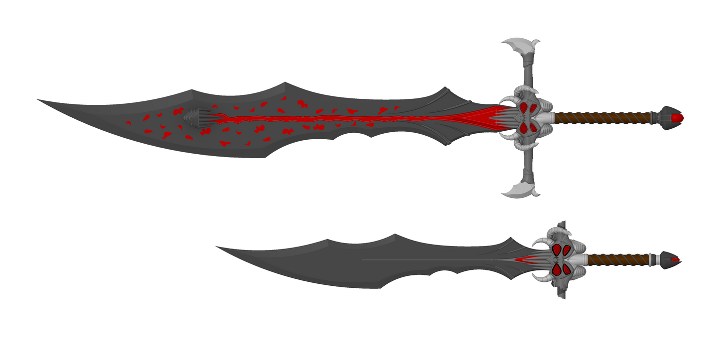 Craven Edge Sword Prop | Two Versions Available | Grog Prop | Critical Role Cosplay | By Collins Creations 3D