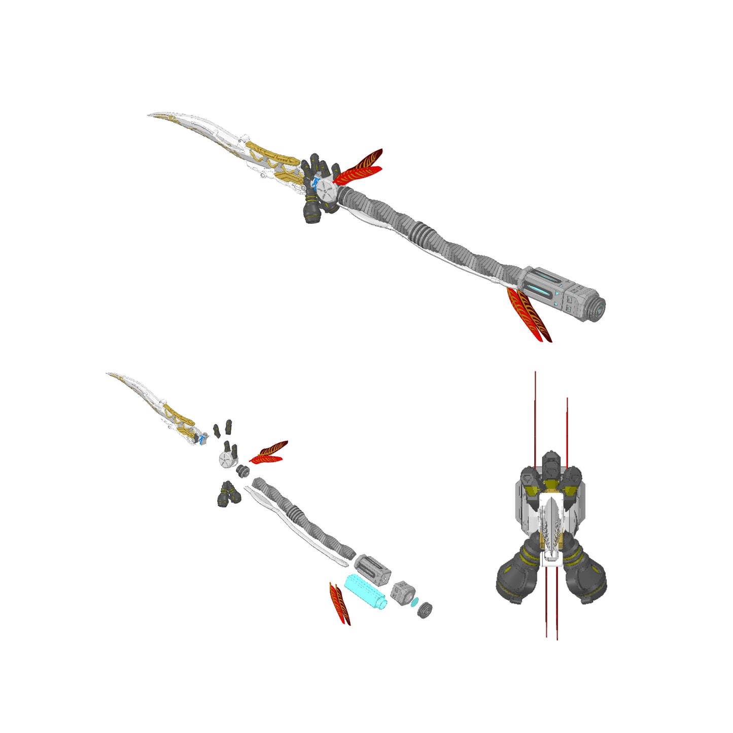 Aloy's Spear | Horizon Forbidden West | Horizon Zero Dawn | By Collins Creations 3D