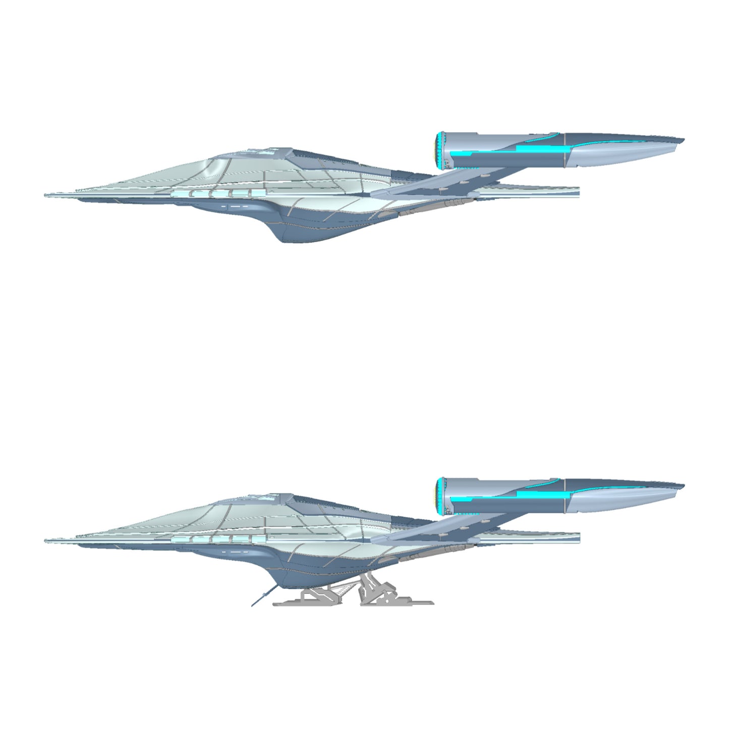 USS Prodigy / USS Protostar Functional Scale Model | Star Trek Prodigy | By Collins Creations 3D