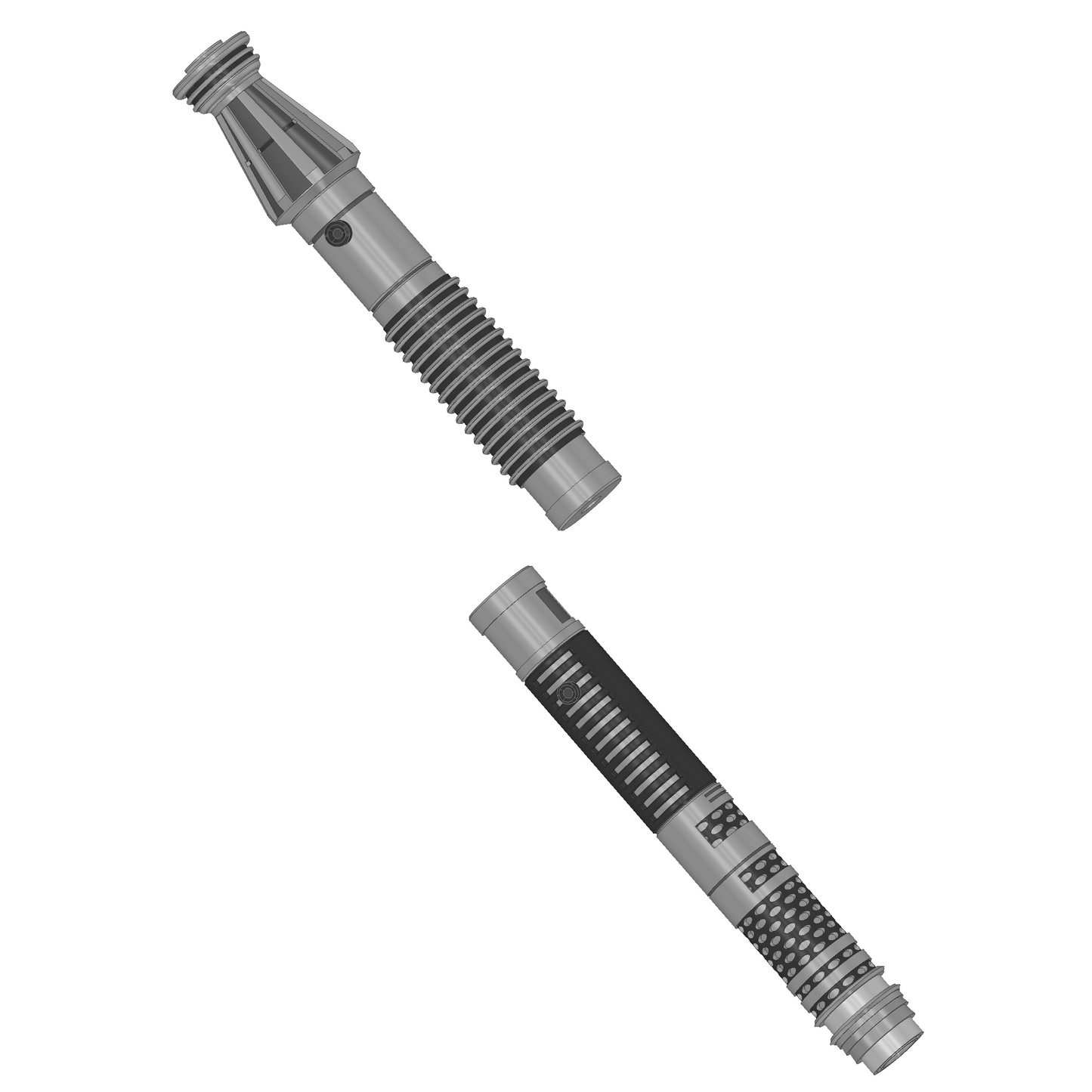 Maul Shadow Lord Lightsaber Dual Hilts | Display Plinth Available | By Collins Creations 3D