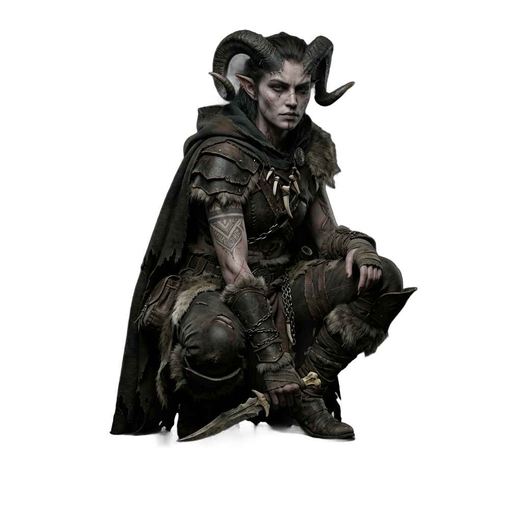 Crouch and Sitting Pose