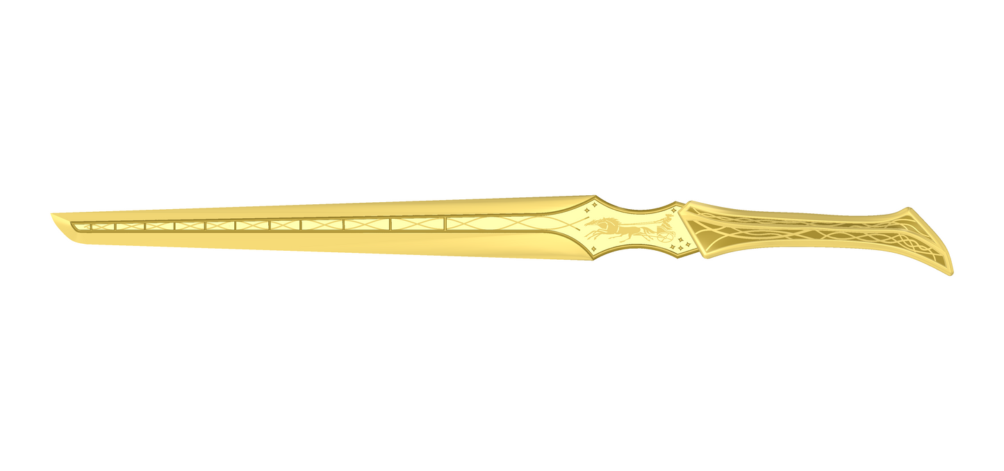 Perseus Lightning Sword Prop | Clash of The Titans | By Collins Creations 3D