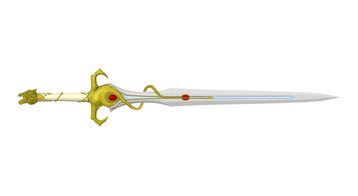 Ru Sword | God Of War Laufey | Cosplay prop. replica | By CC3D