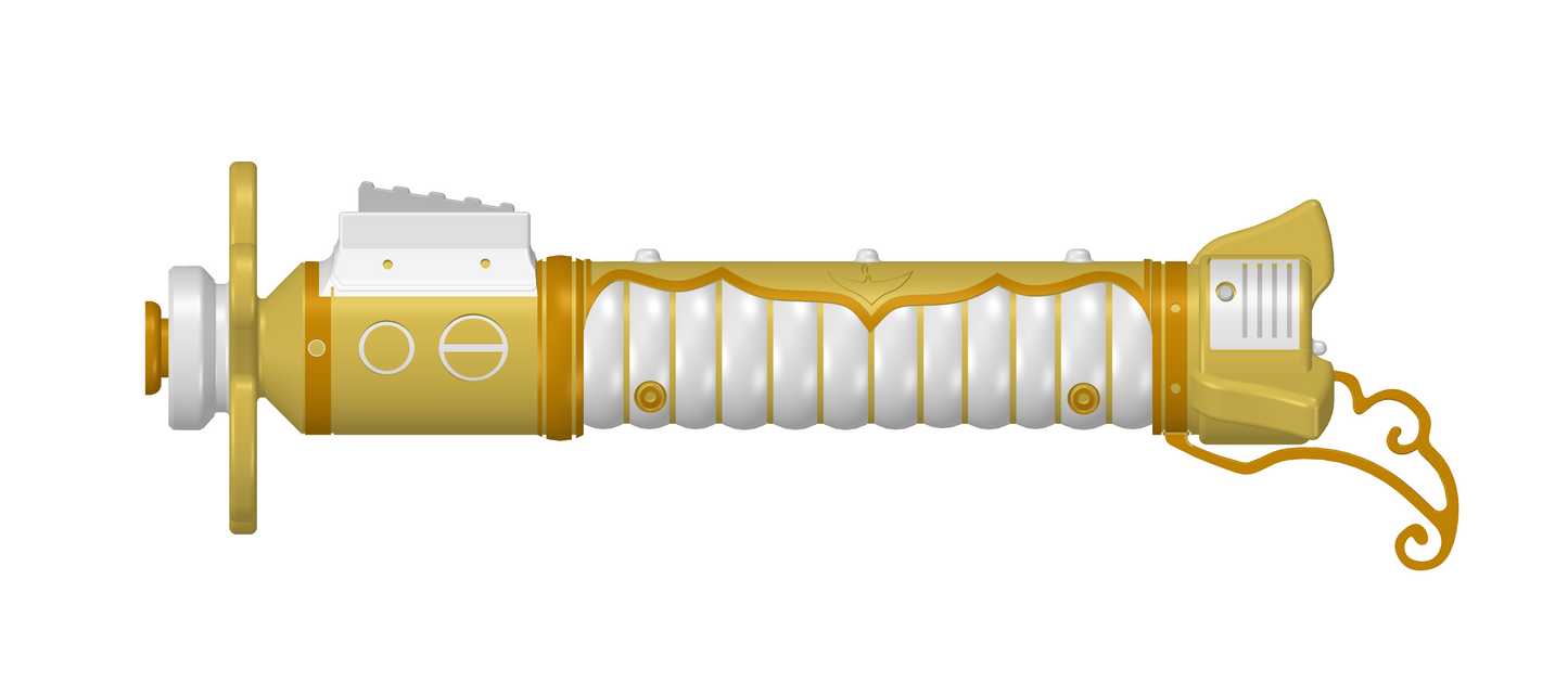 Star Wars Visions Lightsaber | Star Wars Visions | Available With Matching Plinth or Display Box | By Collins Creations 3D