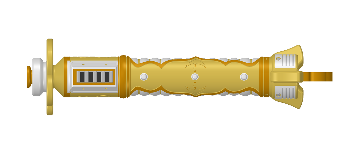 Star Wars Visions Lightsaber | Star Wars Visions | Available With Matching Plinth or Display Box | By Collins Creations 3D