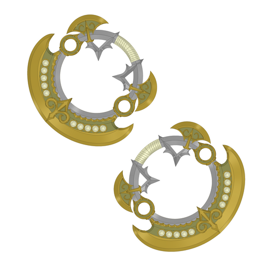 Seamless Death Chakram(s) | Phantom Blade Zero Cosplay | By Collins Creations 3D