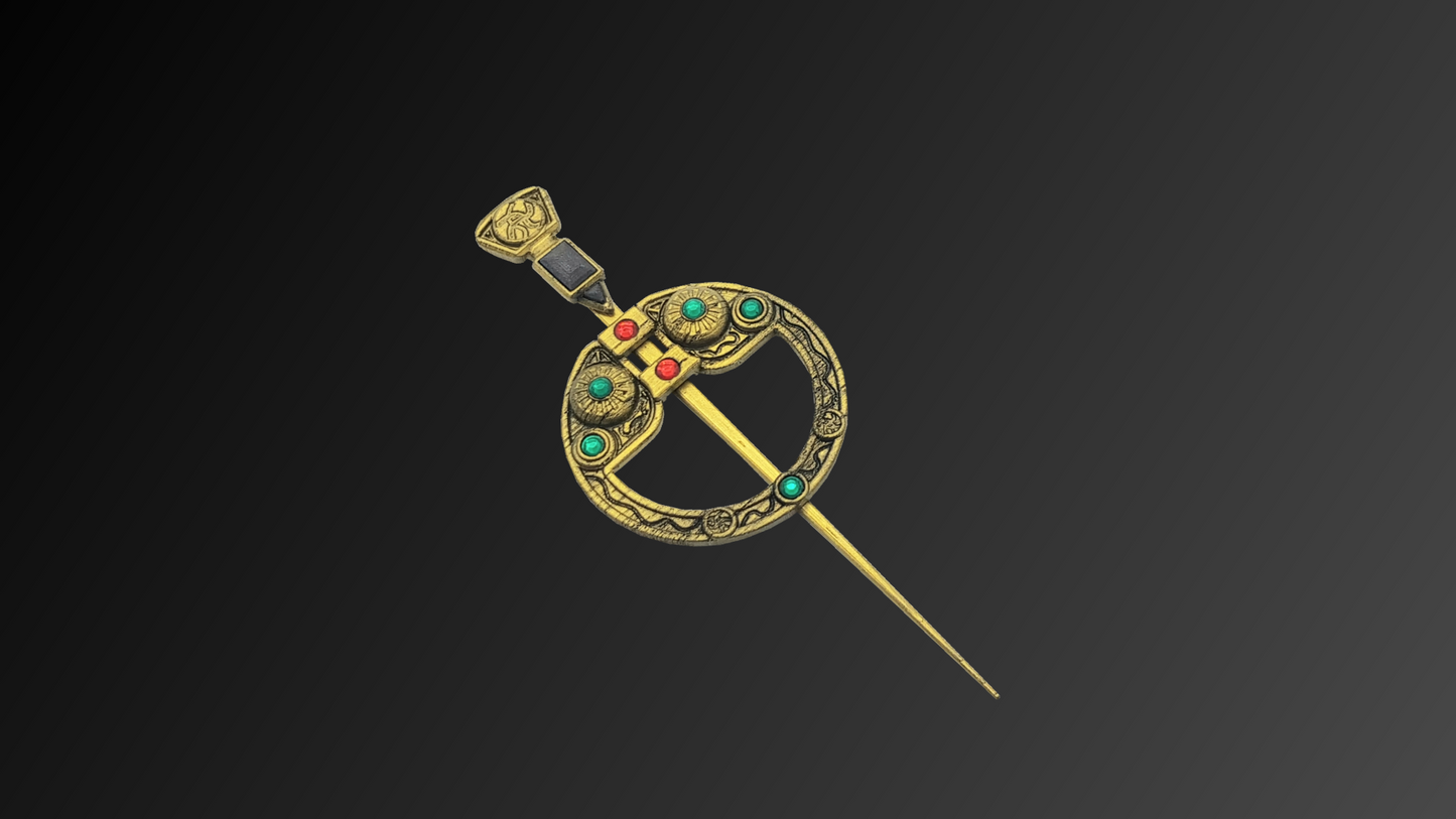 Renfri's Brooch | Assembled or Disassembled for Users Choice | The Witcher | Netflix | By Collins Creations 3D