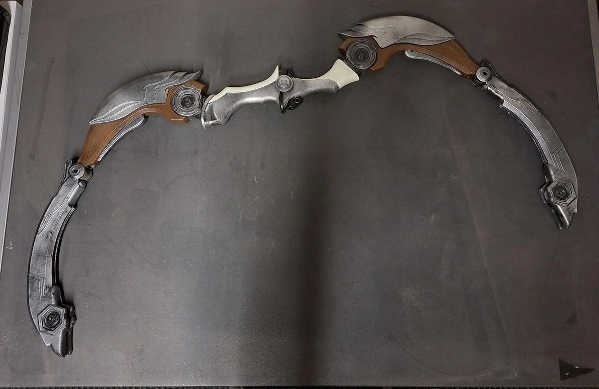 Predator Folding Compound Bow Prop | Predator Badlands Cosplay | By Collins Creations 3D