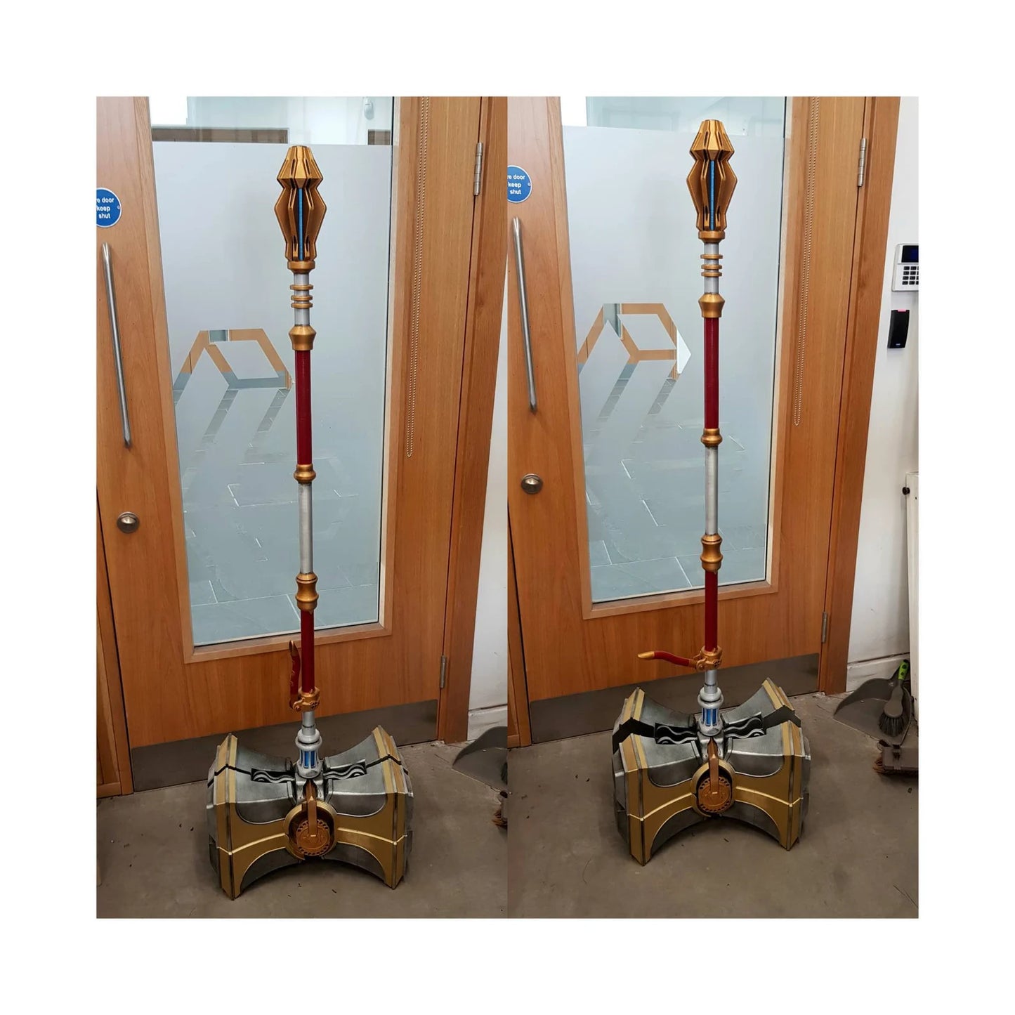 Jayce Hex tech War Hammer | 1:1 Scale | Dual Mode Function | Arcane Cosplay Prop | By Collins Creations 3D